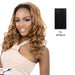 Synthetic Hair Half Wig Aw Miami Girl,Off black