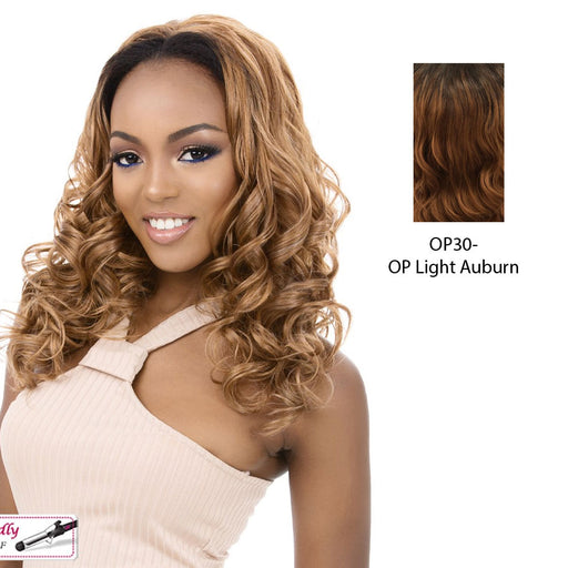 Synthetic Hair Half Wig Aw Miami Girl,OP30