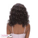Synthetic Hair Half Wig Aw Ny Glam,Highlight mix off black/light auburn
