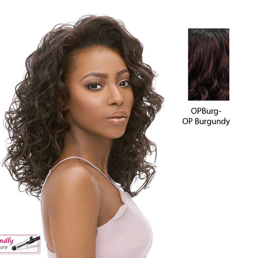 Synthetic Hair Half Wig Aw Ny Glam,OP BURG