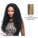 Synthetic Half Wig Africa,Two tone frost blend of strawberry blonde and bright pumpkin layer over gold light auburn bottom
