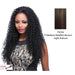 Synthetic Half Wig Africa,Medium brown base with light auburn highlights