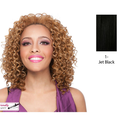 Futura Synthetic Half Wig Aggie,Black