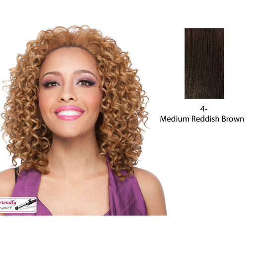 Futura Synthetic Half Wig Aggie,Dark brown