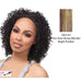 Futura Synthetic Half Wig Audrey,Two tone frost blend of strawberry blonde and bright pumpkin layer over gold light auburn bottom