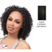 Futura Synthetic Half Wig Audrey,Off black base with light auburn highlights