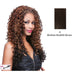 Iron Friendly Hw Half Wig Denise,Dark brown