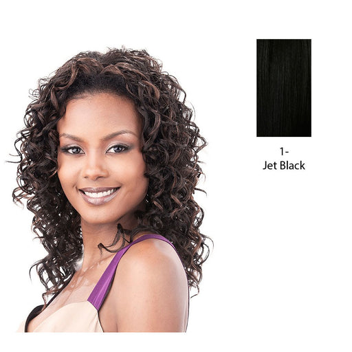 Premium Quality Hw Half Wig Ebony,Black