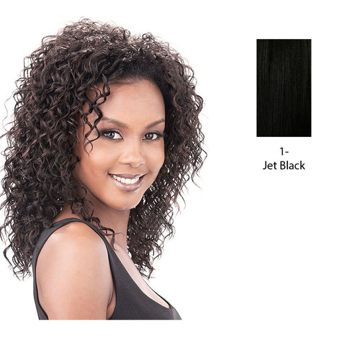 Premium Quality Half Wig Fame,Black
