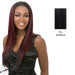 Iron Friendly Half Wig Favor,Off black