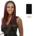 Iron Friendly Half Wig Favor,Black