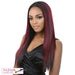 Iron Friendly Half Wig Favor,NT SUNSET RED