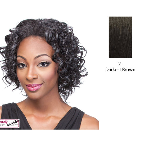 Synthetic Half Wig Grace,Darkest brown
