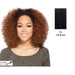 Hw Poet Futura Medium Synthetic Half Wig,Off black