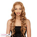 Futura Synthetic Half Wig Sasha,Streaked blend of strawberry blonde and platinum blonde