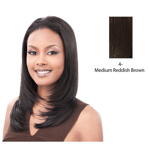 Premium Quality Hw Half Wig,Sheri,Dark brown