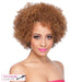 Sonie Heat Friendly Synthetic Half Wig,Two tone frost blend of strawberry blonde and bright pumpkin layer over gold light auburn bottom