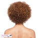 Sonie Heat Friendly Synthetic Half Wig,Two tone frost blend of strawberry blonde and bright pumpkin layer over gold light auburn bottom