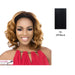 Synthetic Hair Half Wig Tullia,Off black