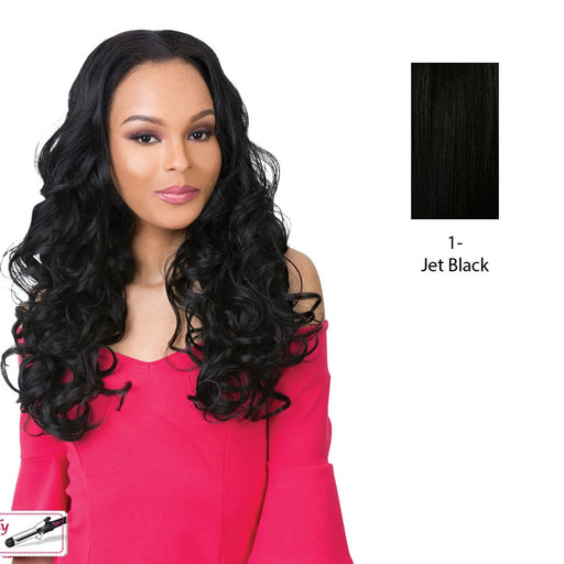 Synthetic Half Wig Stardust,Black