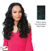 Hw Stardust Med To Long Curly Half Wig Iron Friendly,TT MOSS GREEN