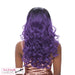 Hw Stardust Med To Long Curly Half Wig Iron Friendly,TT PURPLE