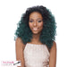 Half Wig Hw Thunder Med To Long Curly Half Wig Iron Friendly,TT MOSS GREEN