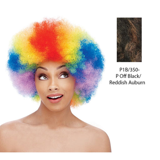 Premium Quality Curly Afro Synthetic Short Wig,P1B/350