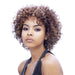 Naturally Curl Synthetic Medium Hair Wig Ann,Streaked blend of strawberry blonde, light auburn, and dark auburn