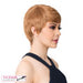 Synthetic Short Layered Pixie Cut Style Full Cap Wig Bebe,Strawberry blonde