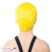 Synthetic Short Layered Pixie Cut Style Full Cap Wig Bebe,Yellow