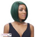 Big Shot Synthetic Bob Style Side Bang Short Length Wig Iron Friendly,CELEB GREEN