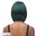 Big Shot Synthetic Bob Style Side Bang Short Length Wig Iron Friendly,CELEB GREEN