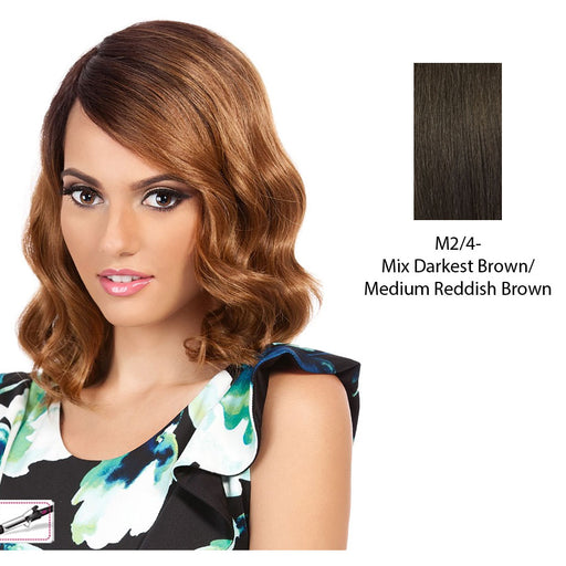 Synthetic Wig Blue Bell,Mix of darkest brown and medium brown