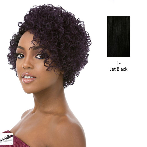 Synthetic Wig Cheering,Black