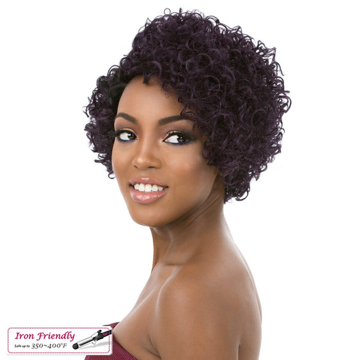 Synthetic Wig Cheering,NTT PURPLE
