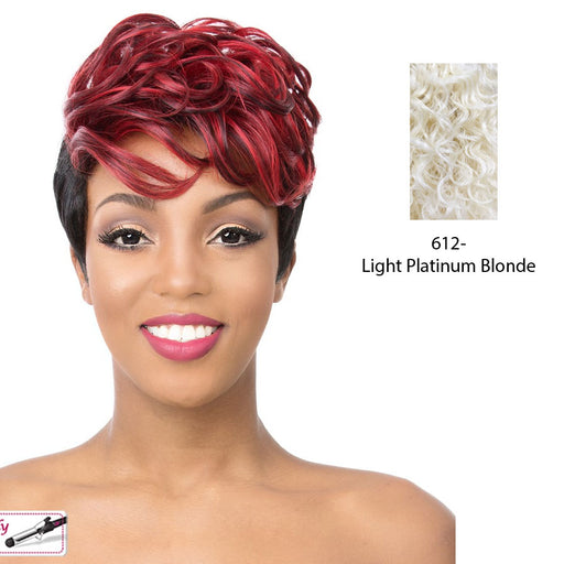 Chi Heat Friendly Synthetic Wig,Pale blonde