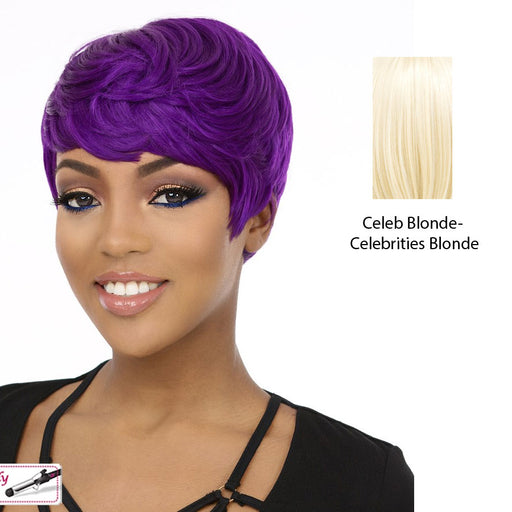 Cyber Heat Friendly Synthetic Wig,CELEB BLONDE
