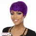 Cyber Heat Friendly Synthetic Wig, CELEB PURPLE