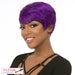 Cyber Heat Friendly Synthetic Wig, CELEB PURPLE
