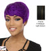 Cyber Heat Friendly Synthetic Wig,Off black base with light auburn highlights