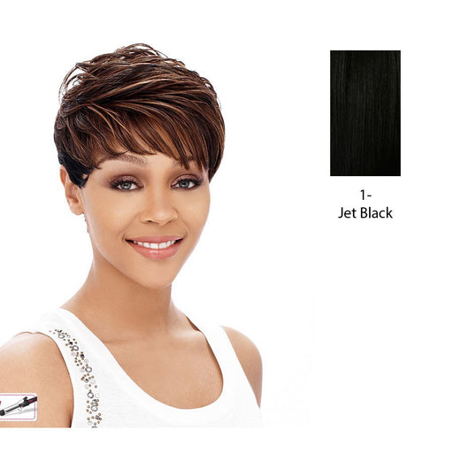 Cyndi Synthetic Wig,Black
