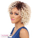 Dory Synthetic Wig,Platinum blonde with dark roots