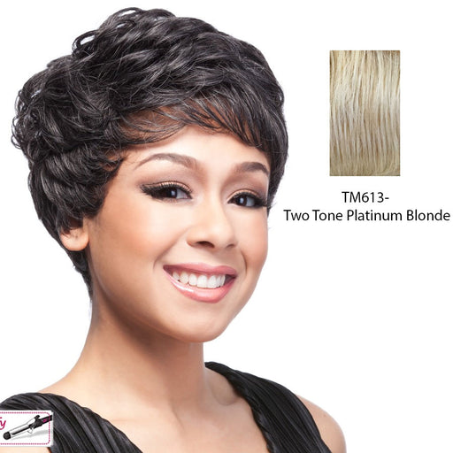Sassy Mama Synthetic Full Wig Eden,Platinum blonde