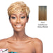 Synthetic Full Wig Elem,Dark brown roots with strawberry blonde
