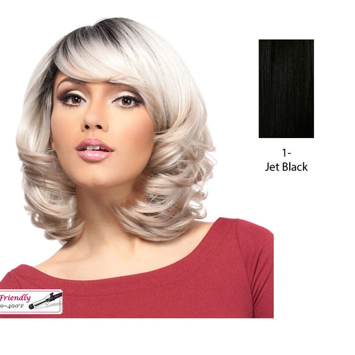 Heat Friendly Synthetic Wig Harper,Black