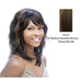 Synthetic Wig Hazel,Medium brown base with strawberry blonde highlights