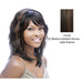 Synthetic Wig Hazel,Medium brown base with light auburn highlights