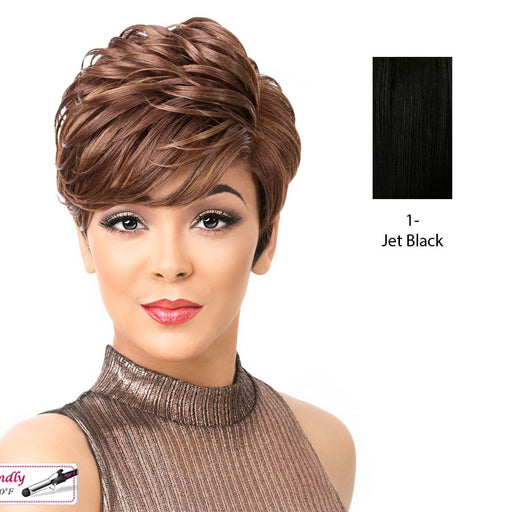 Heat Friendly Synthetic Wig Joo,Black