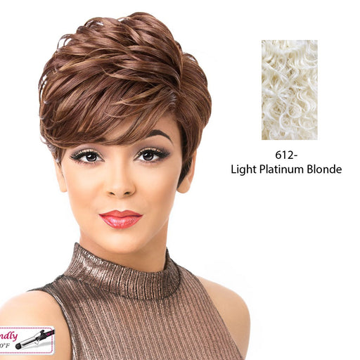 Heat Friendly Synthetic Wig Joo,Pale blonde